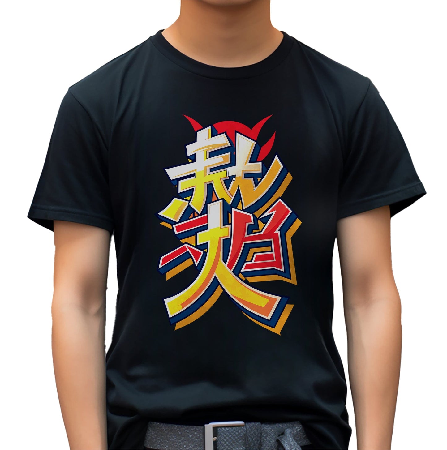 Anime Text Logo T-shirt