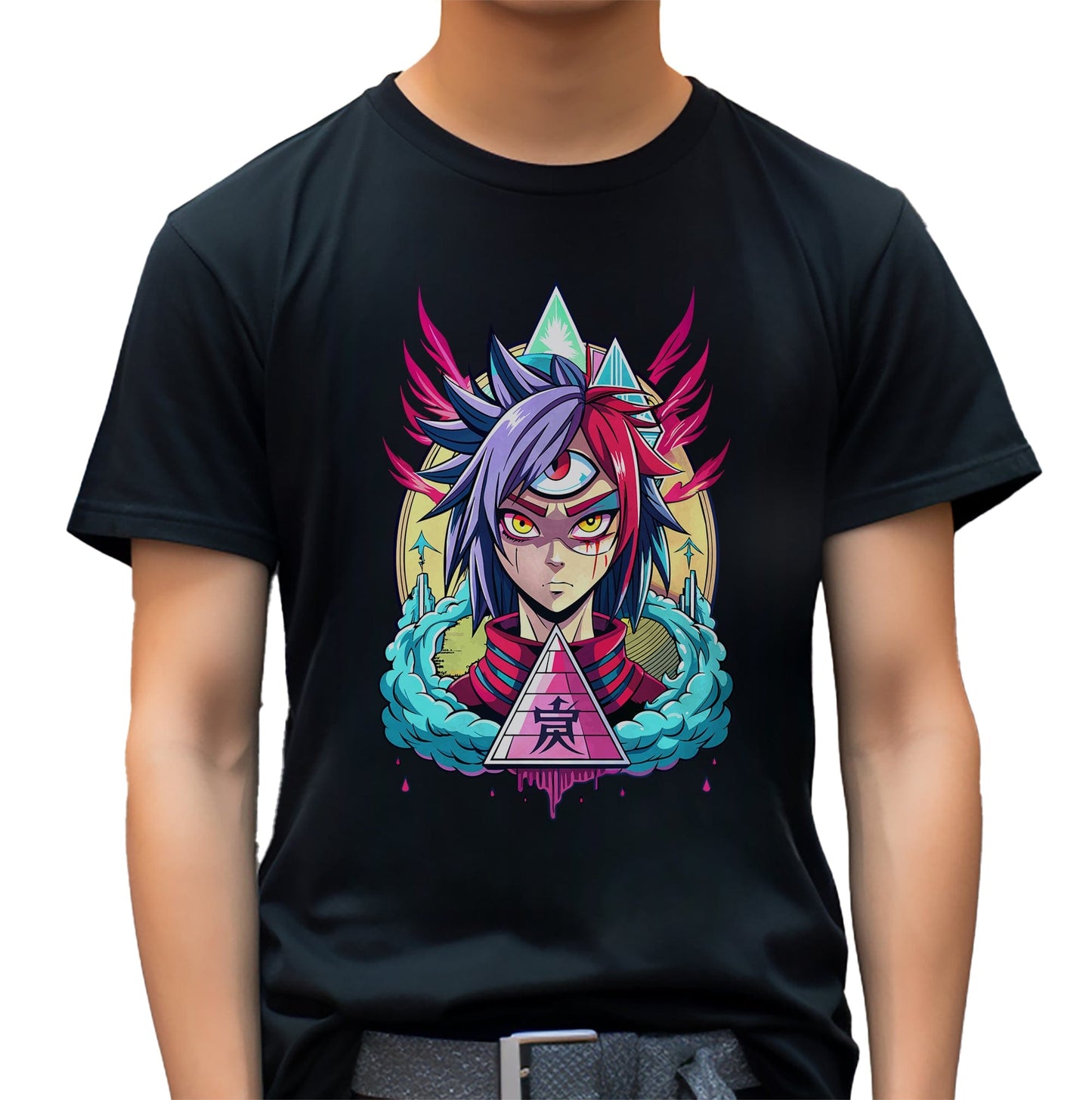 Anime All Seeing Eye T-Shirt
