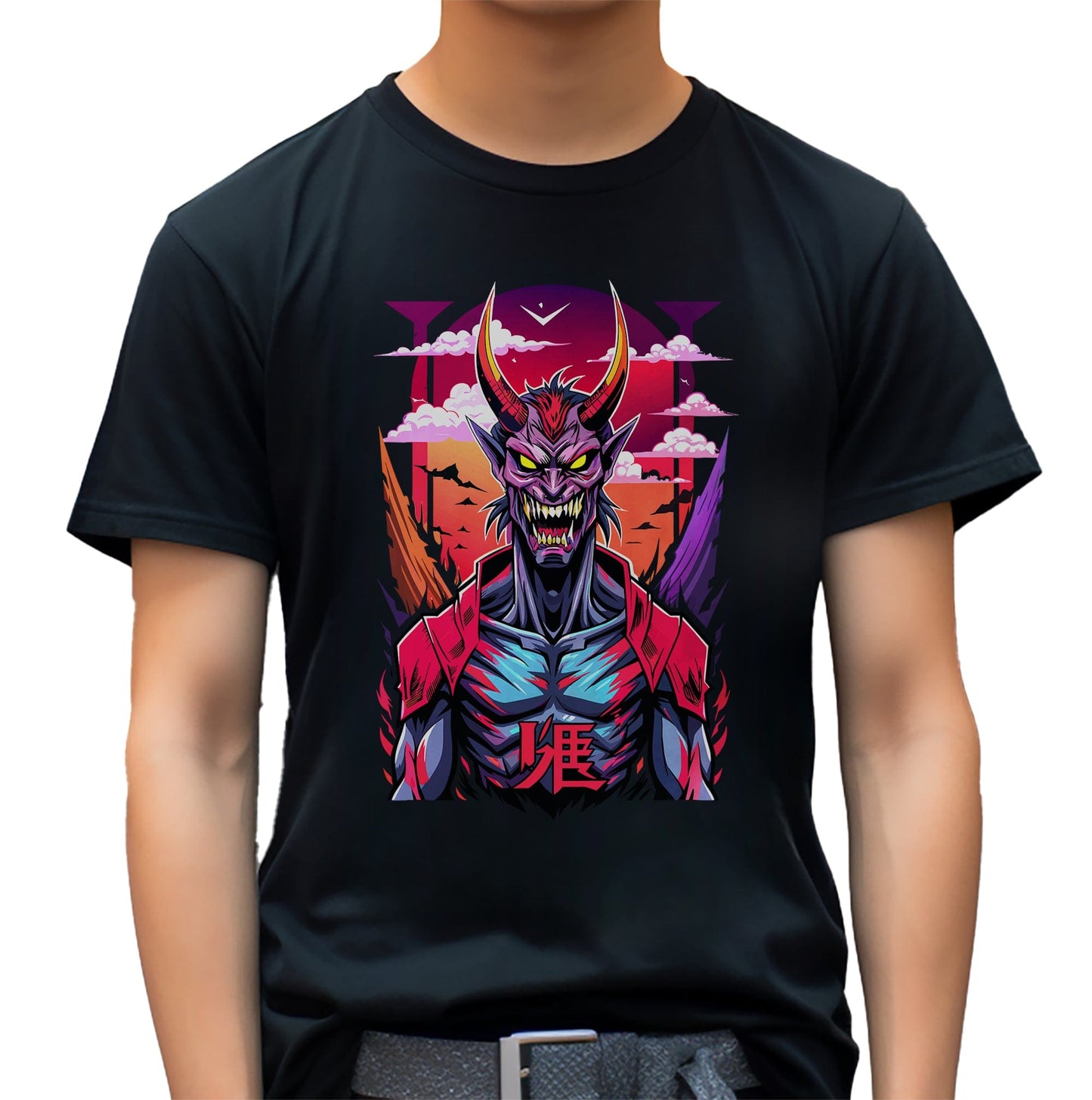 Anime Demon T-shirt