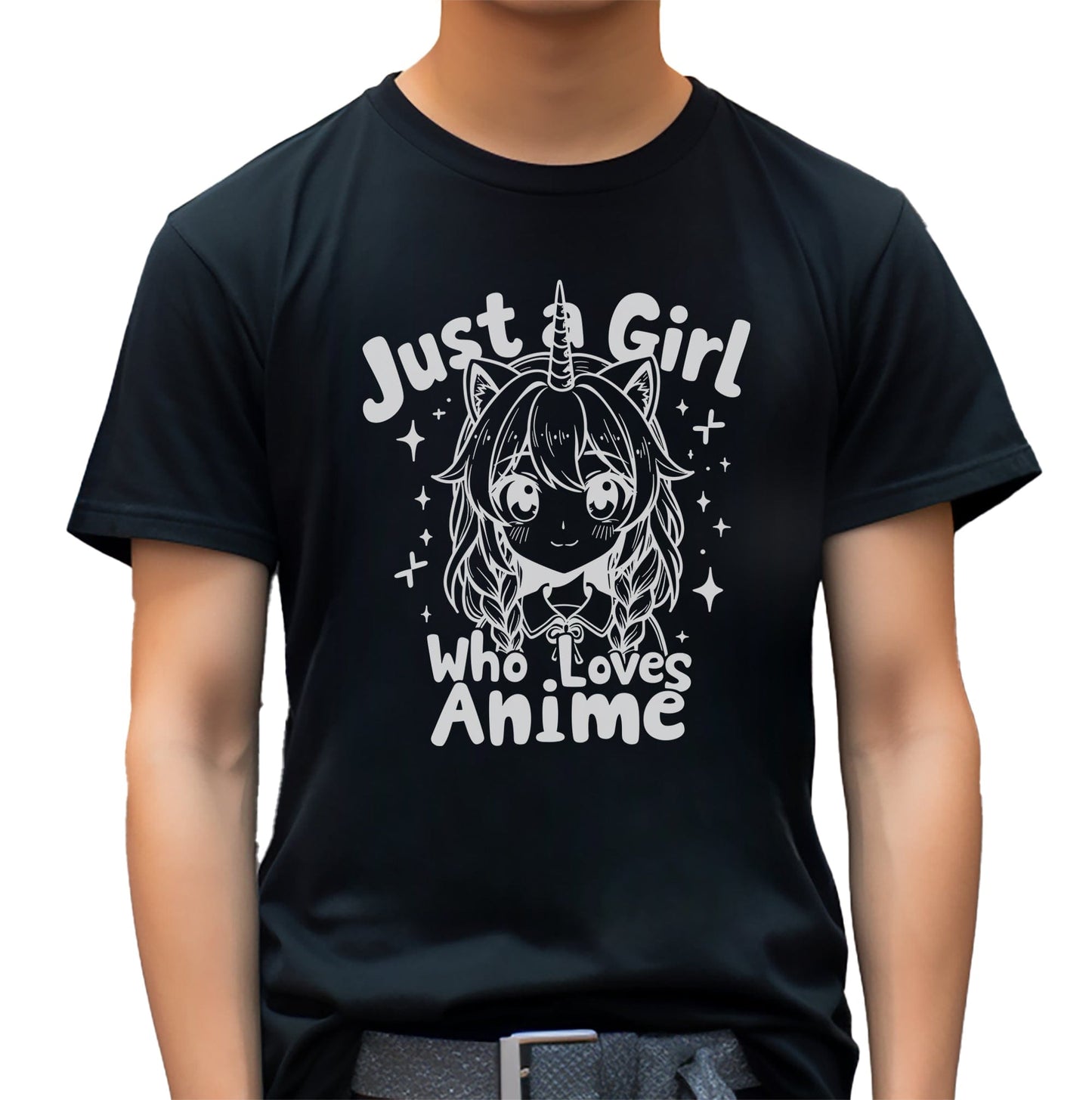 Just Girl Anime 9 T-Shirt - For the
