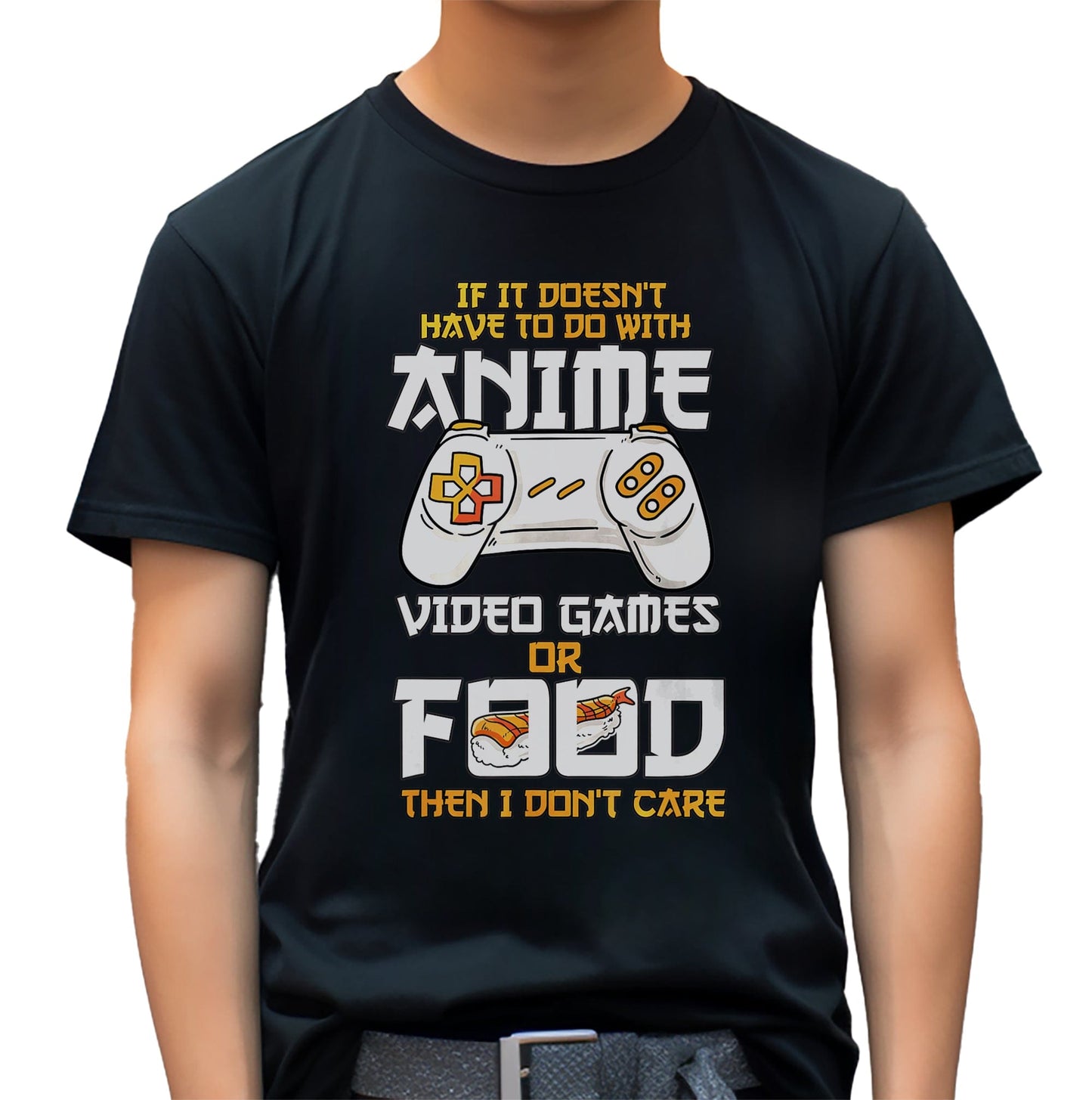 Anime Video Games Food T-shirt