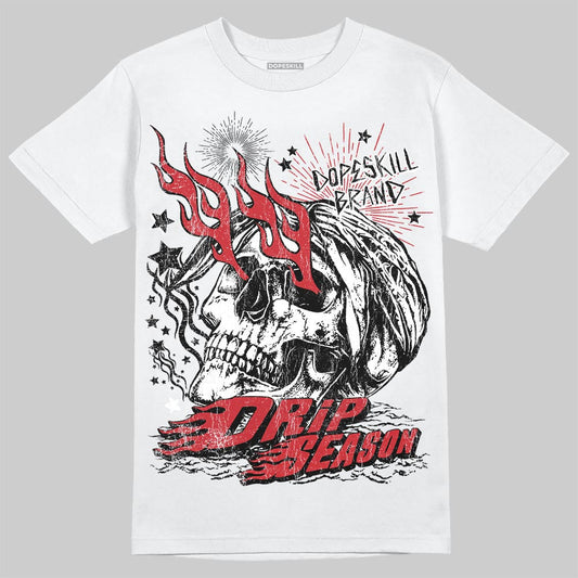 Bred 11s DopeSkill T-Shirt Drip Season Graphic