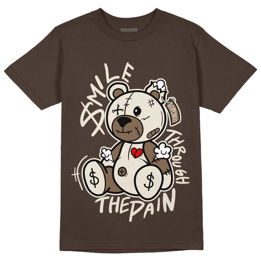 AJ 1 Low OG ‚ÄúReverse Mocha‚Äù DopeSkill Ridgerock T-shirt BEAN Graphic