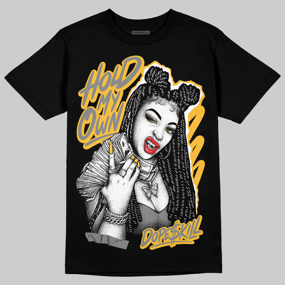 9060 Varsity Gold DopeSkill T-Shirt New H.M.O Graphic