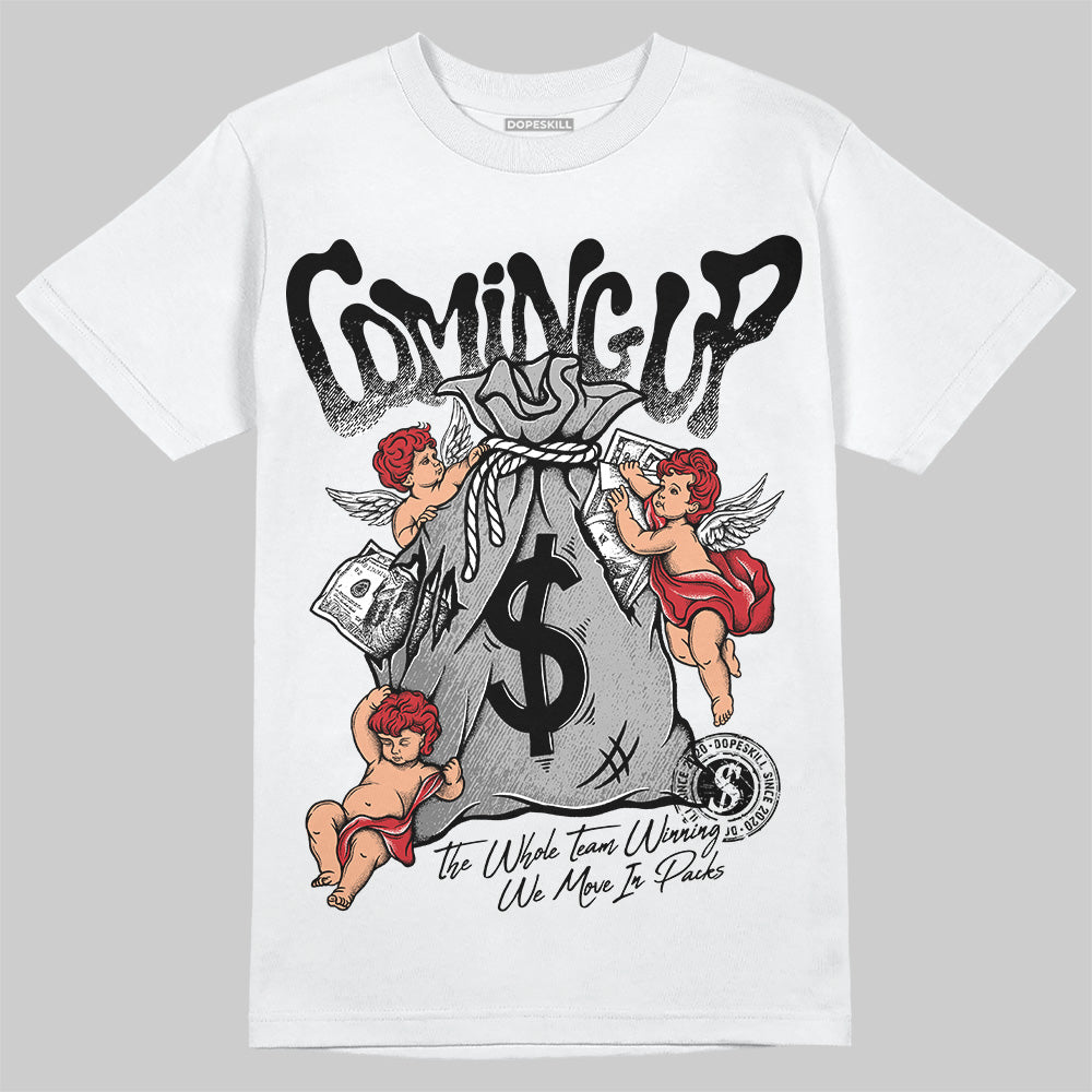 Bred Velvet 11s DopeSkill T-Shirt Money Bag Coming Up Graphic