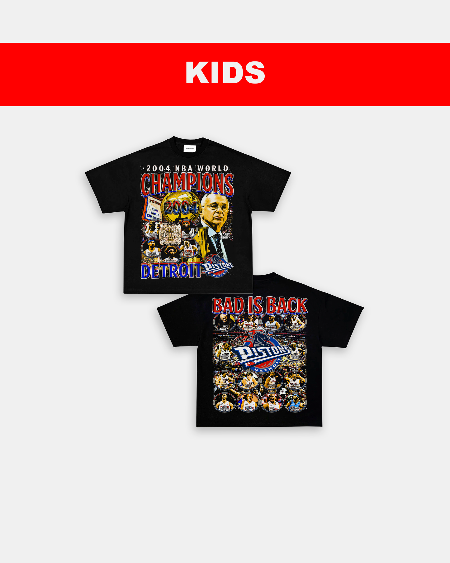 2004 NBA CHAMPIONS - KIDS TEE - [DS] Style001