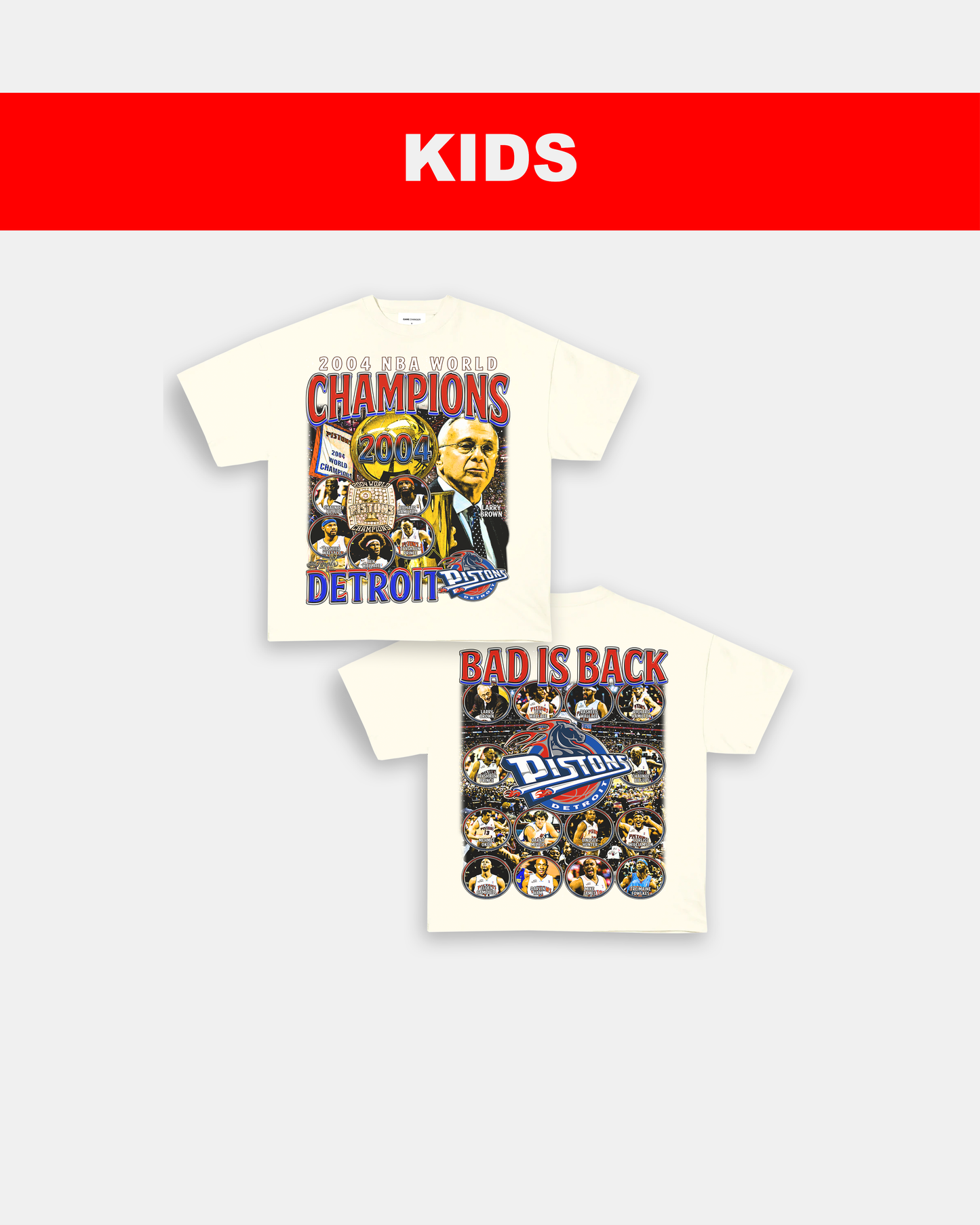 2004 NBA CHAMPIONS - KIDS TEE - [DS] Style001