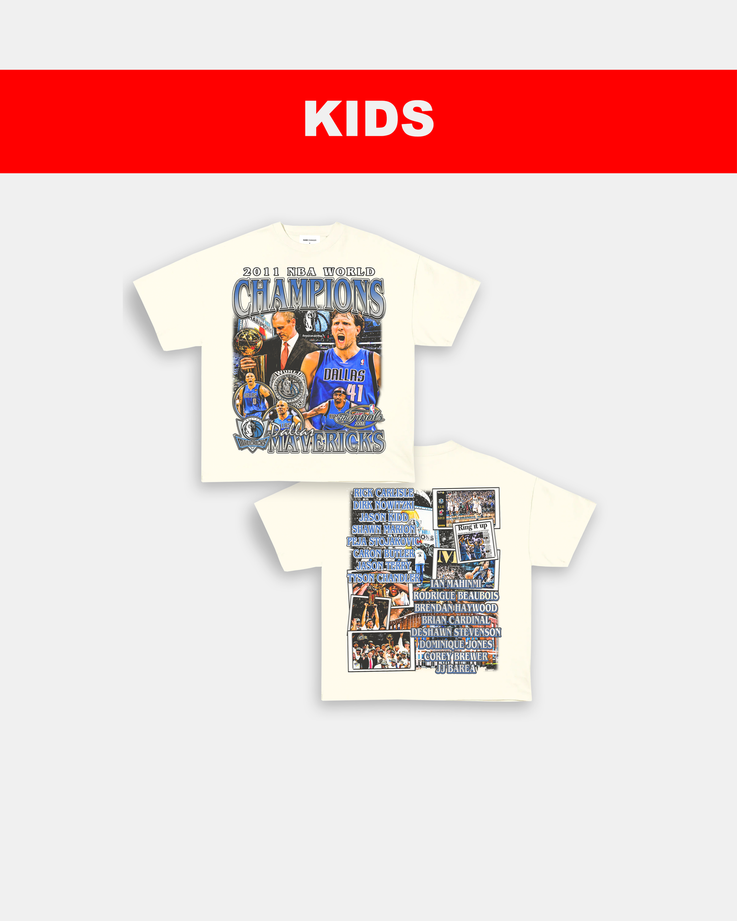 2011 NBA CHAMPIONS - KIDS TEE - [DS] Style001