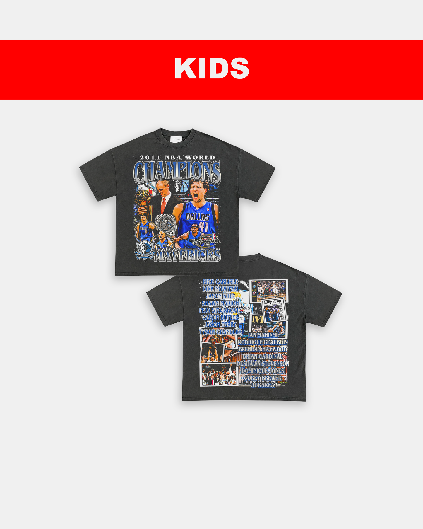 2011 NBA CHAMPIONS - KIDS TEE - [DS] Style001