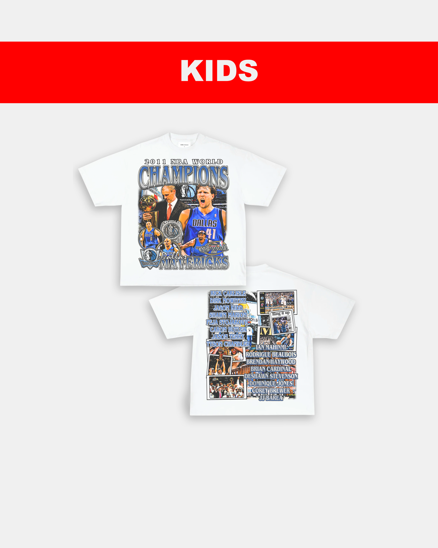 2011 NBA CHAMPIONS - KIDS TEE - [DS] Style001