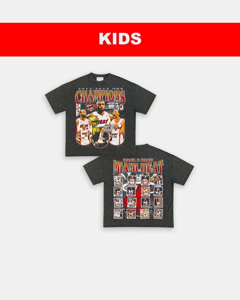 2012-13 NBA CHAMPIONS - KIDS TEE - [DS]