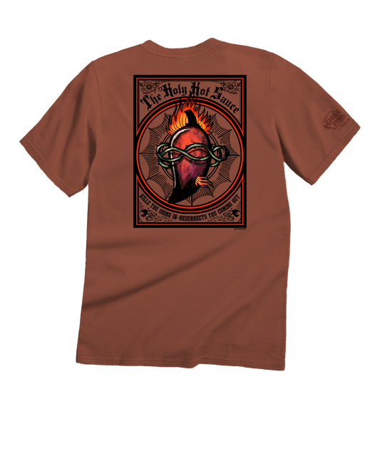 Holy Hot Sauce - Chile Dyed Short Sleeve Crewneck T-Shirt