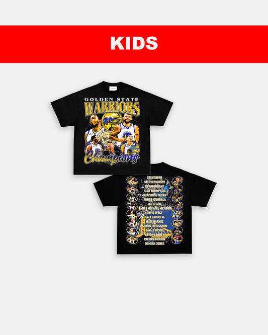 2017 NBA CHAMPIONS - KIDS TEE - [DS] Style001