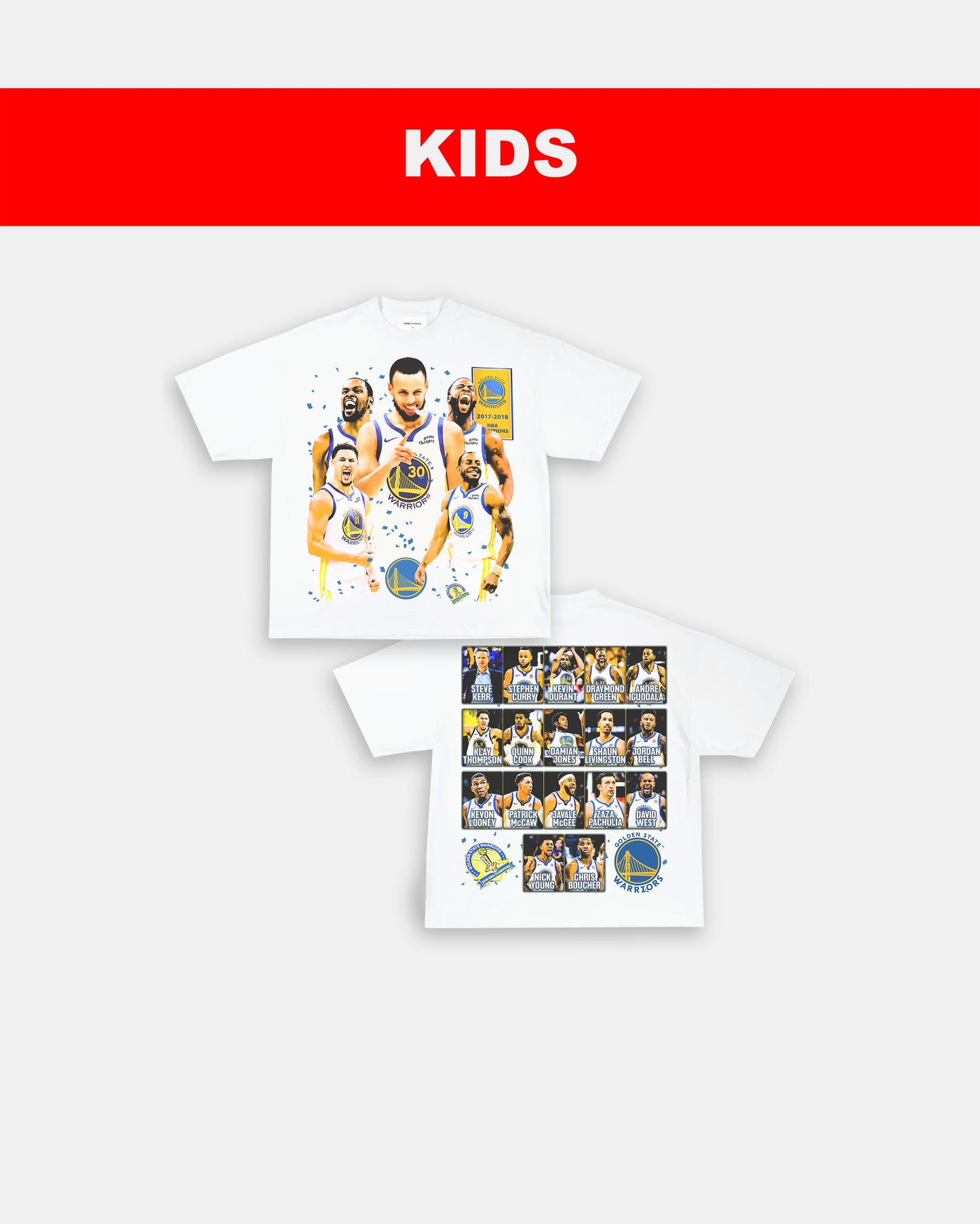 2018 NBA CHAMPS - KIDS TEE - [DS] Style001