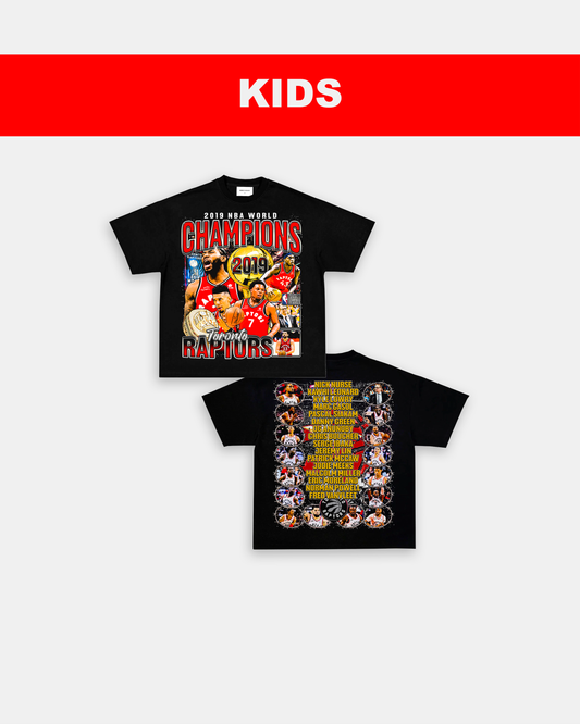 2019 NBA CHAMPIONS - KIDS TEE - [DS] Style001