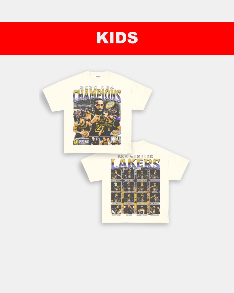 2020 NBA CHAMPIONS - KIDS TEE - [DS]