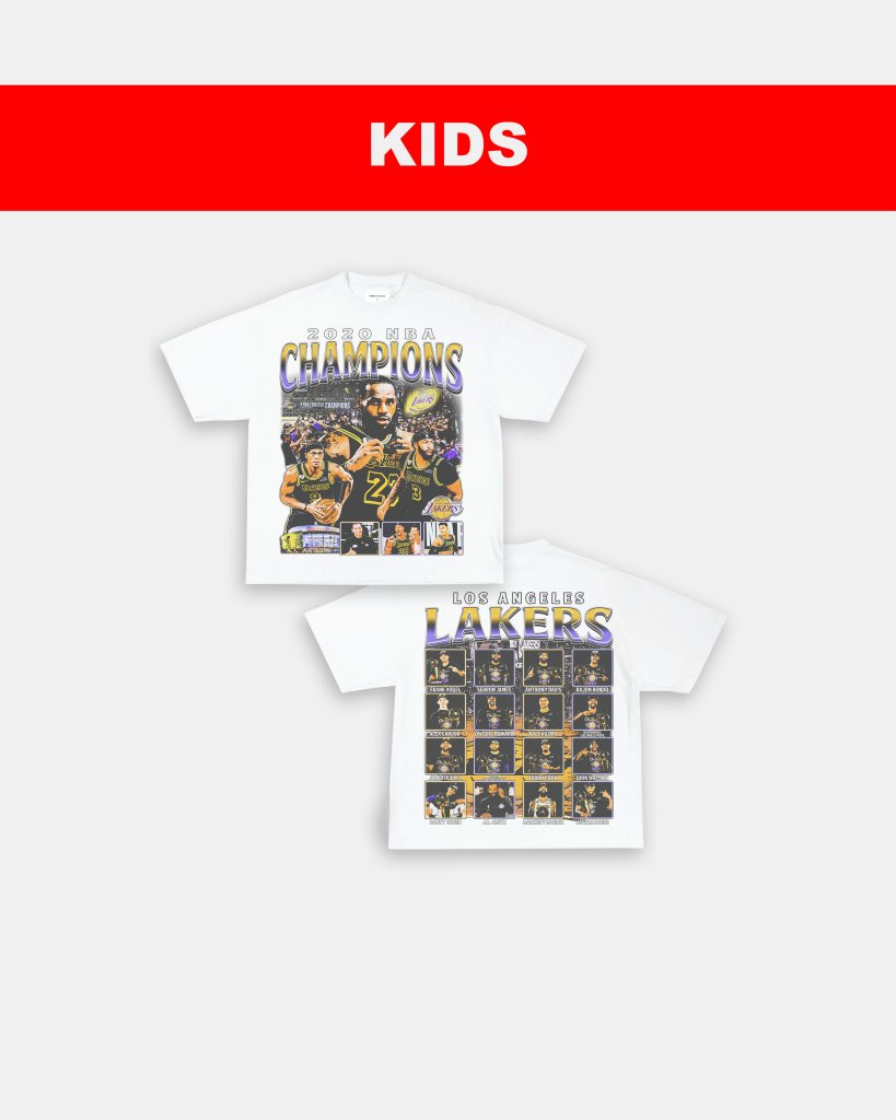 2020 NBA CHAMPIONS - KIDS TEE - [DS]
