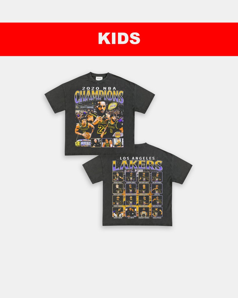 2020 NBA CHAMPIONS - KIDS TEE - [DS]