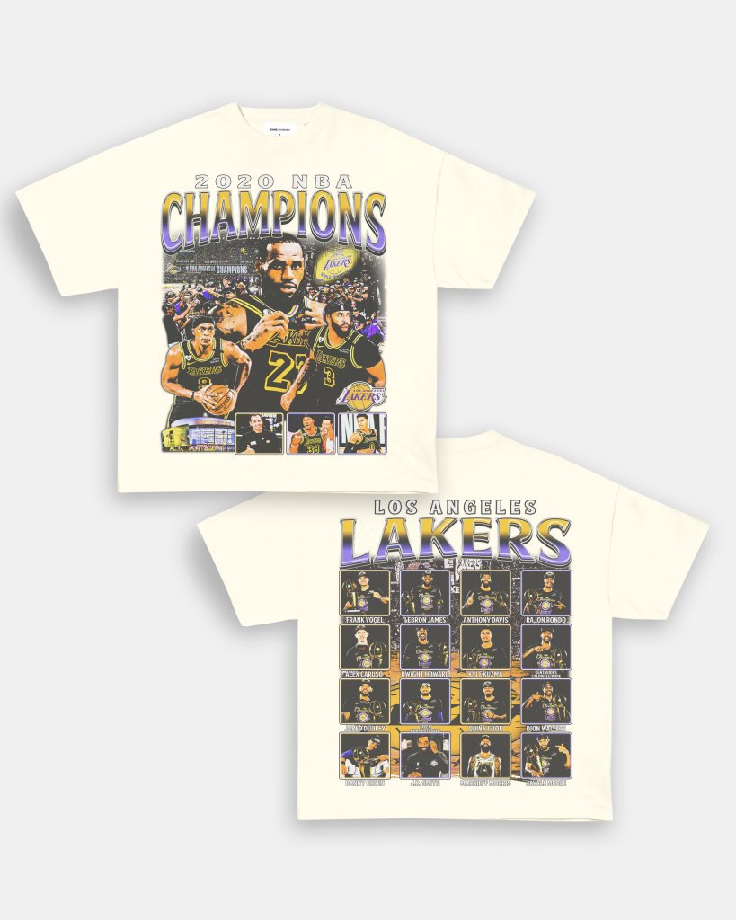 2020 NBA CHAMPIONS TEE - [DS] Style001
