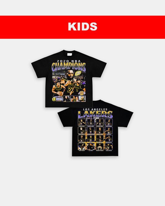 2020 NBA CHAMPIONS - KIDS TEE - [DS] Style001