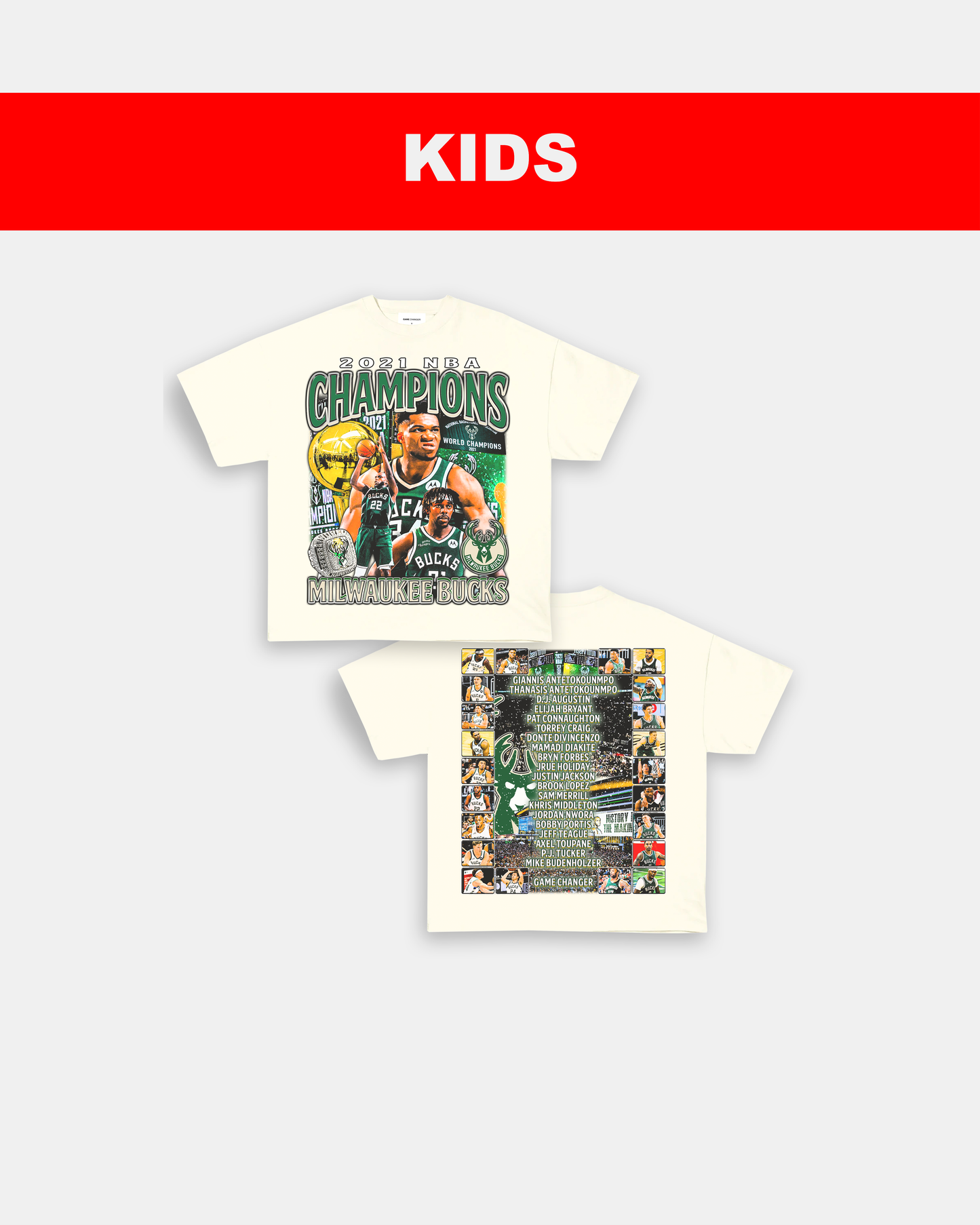 2021 NBA CHAMPIONS - KIDS TEE - [DS] Style001