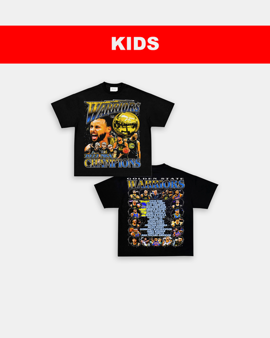 2022 NBA CHAMPIONS DS - KIDS TEE - [DS] Style001