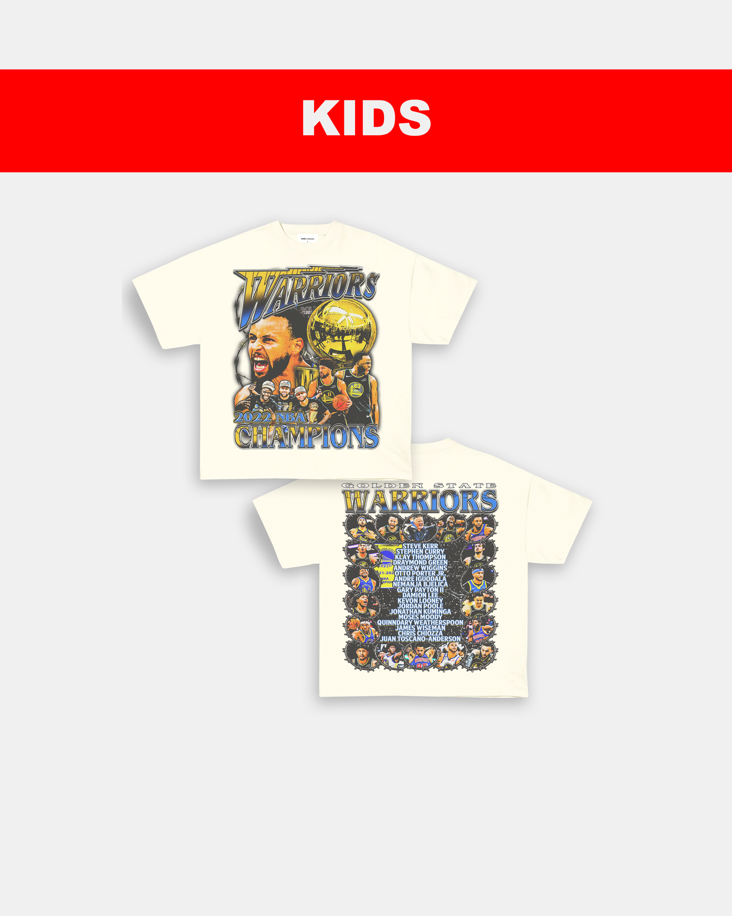 2022 NBA CHAMPIONS DS - KIDS TEE - [DS] Style001
