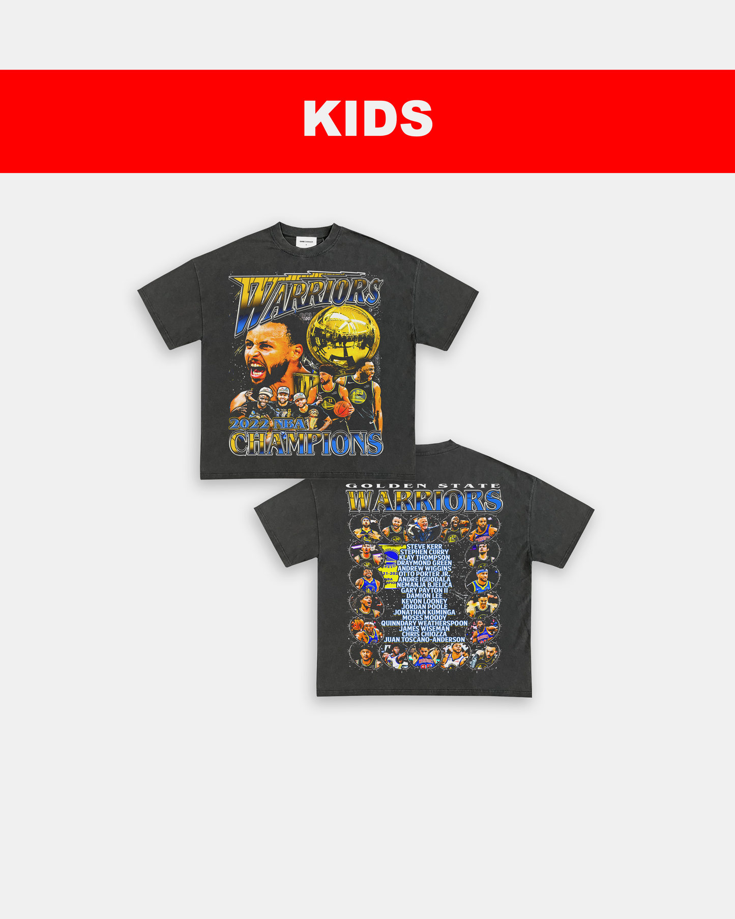 2022 NBA CHAMPIONS DS - KIDS TEE - [DS] Style001