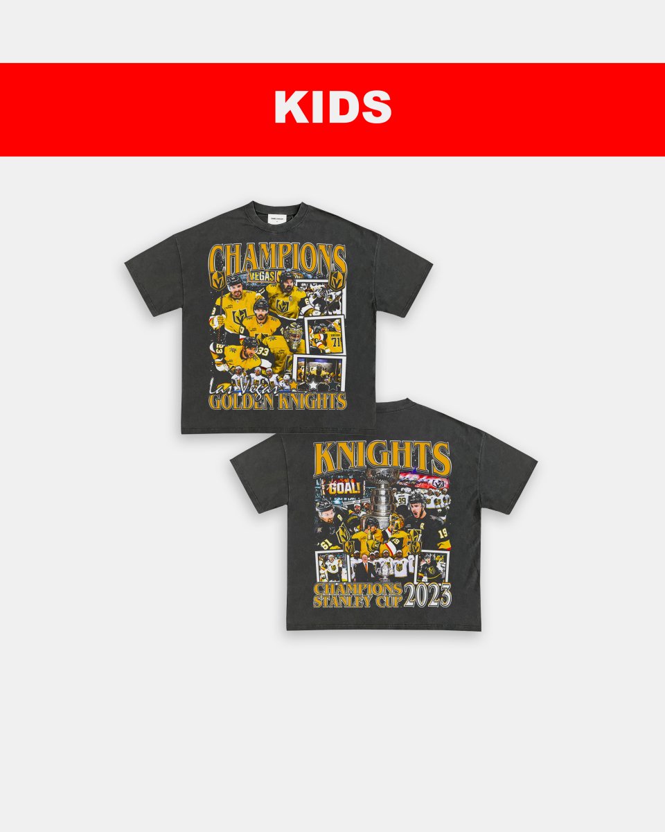 2023 STANLEY CUP CHAMPIONS - KIDS TEE - [DS] Style001