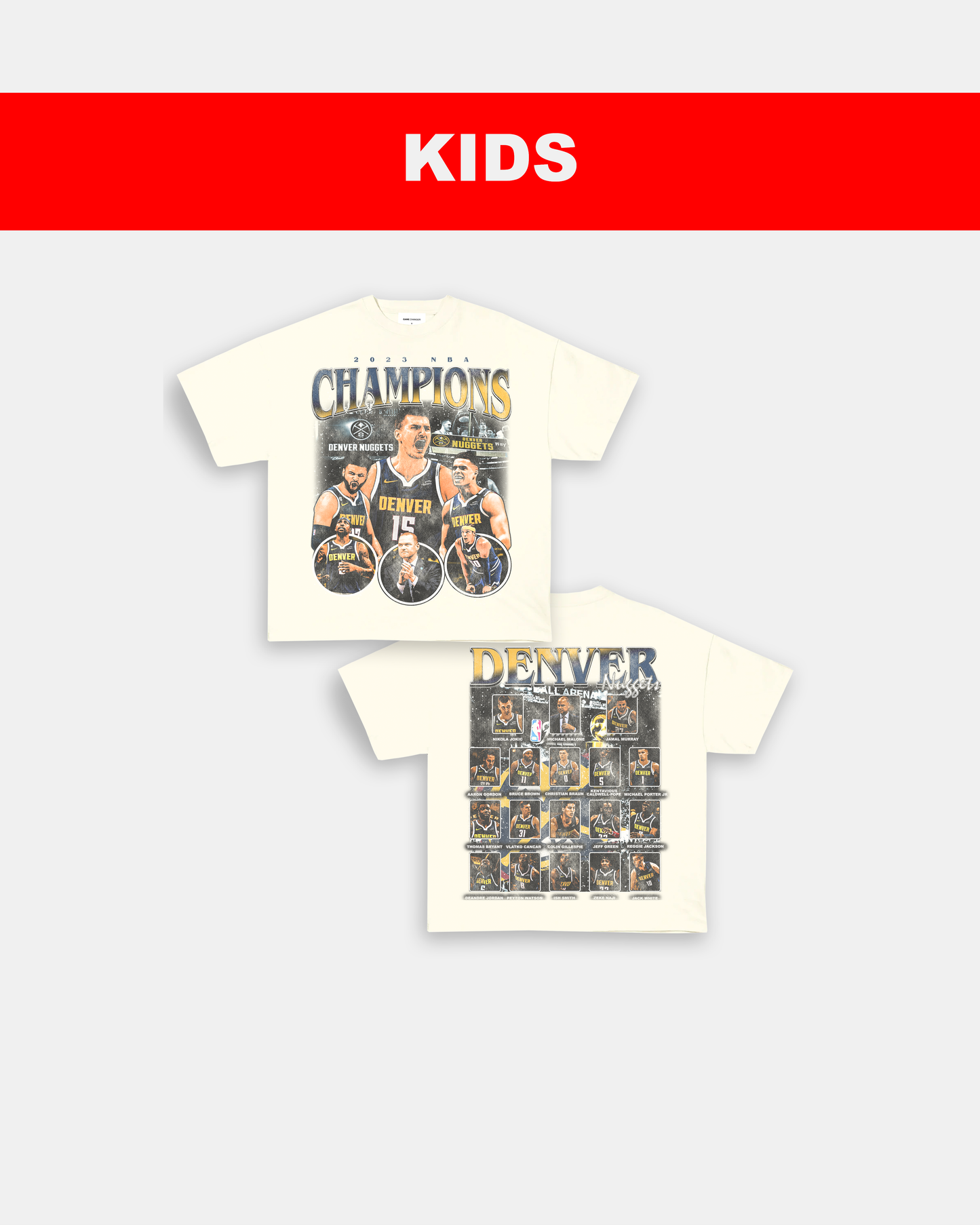 2023 NBA CHAMPIONS - KIDS TEE - [DS] Style001