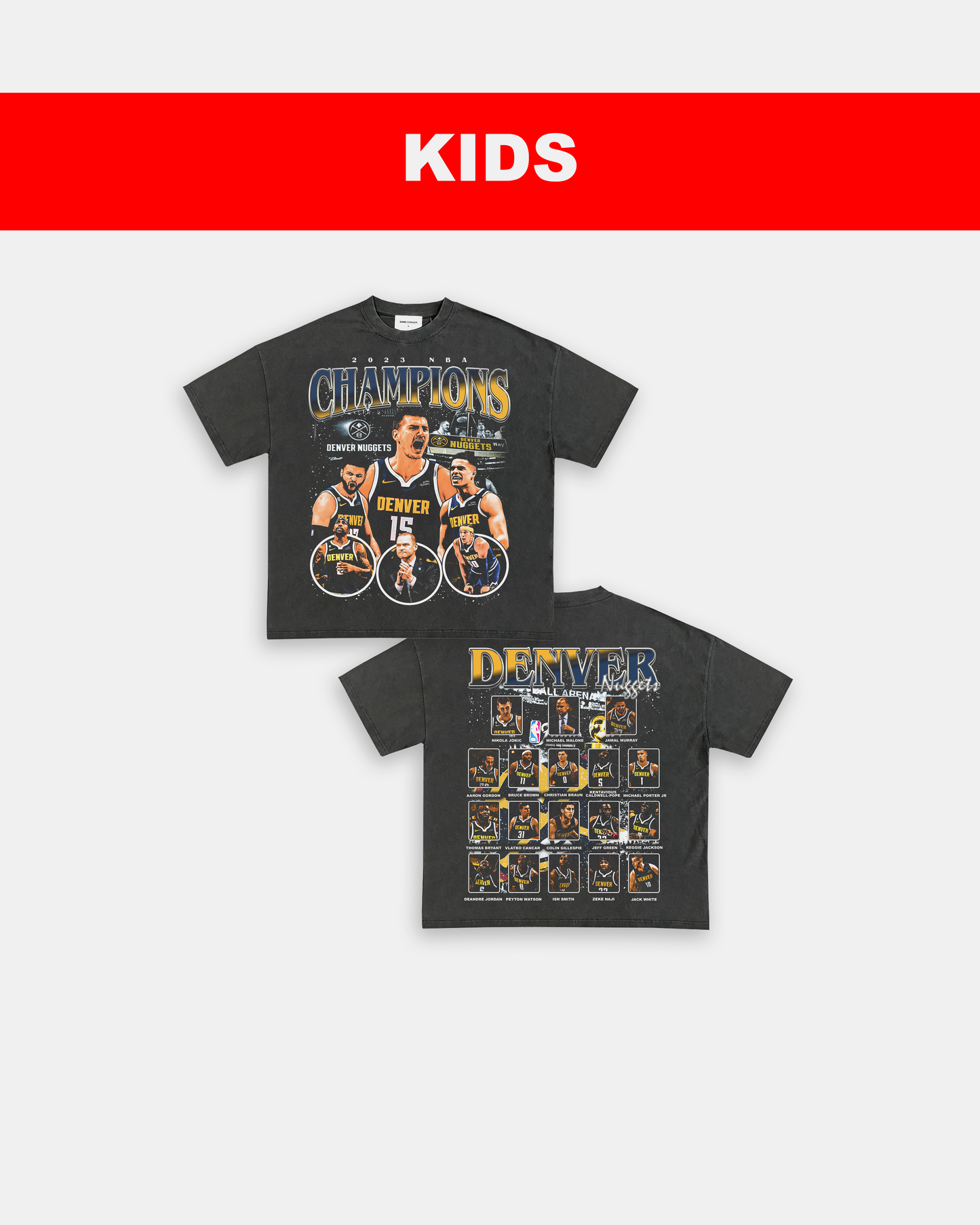 2023 NBA CHAMPIONS - KIDS TEE - [DS] Style001