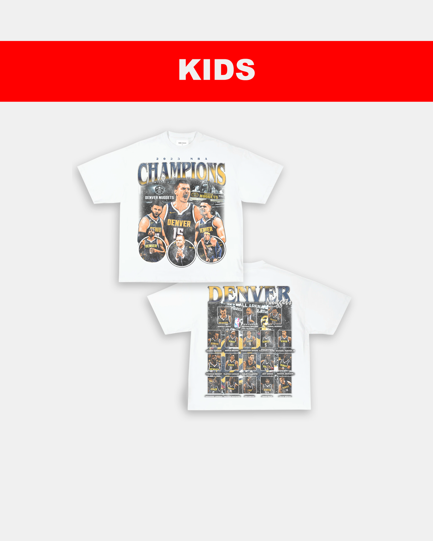 2023 NBA CHAMPIONS - KIDS TEE - [DS] Style001