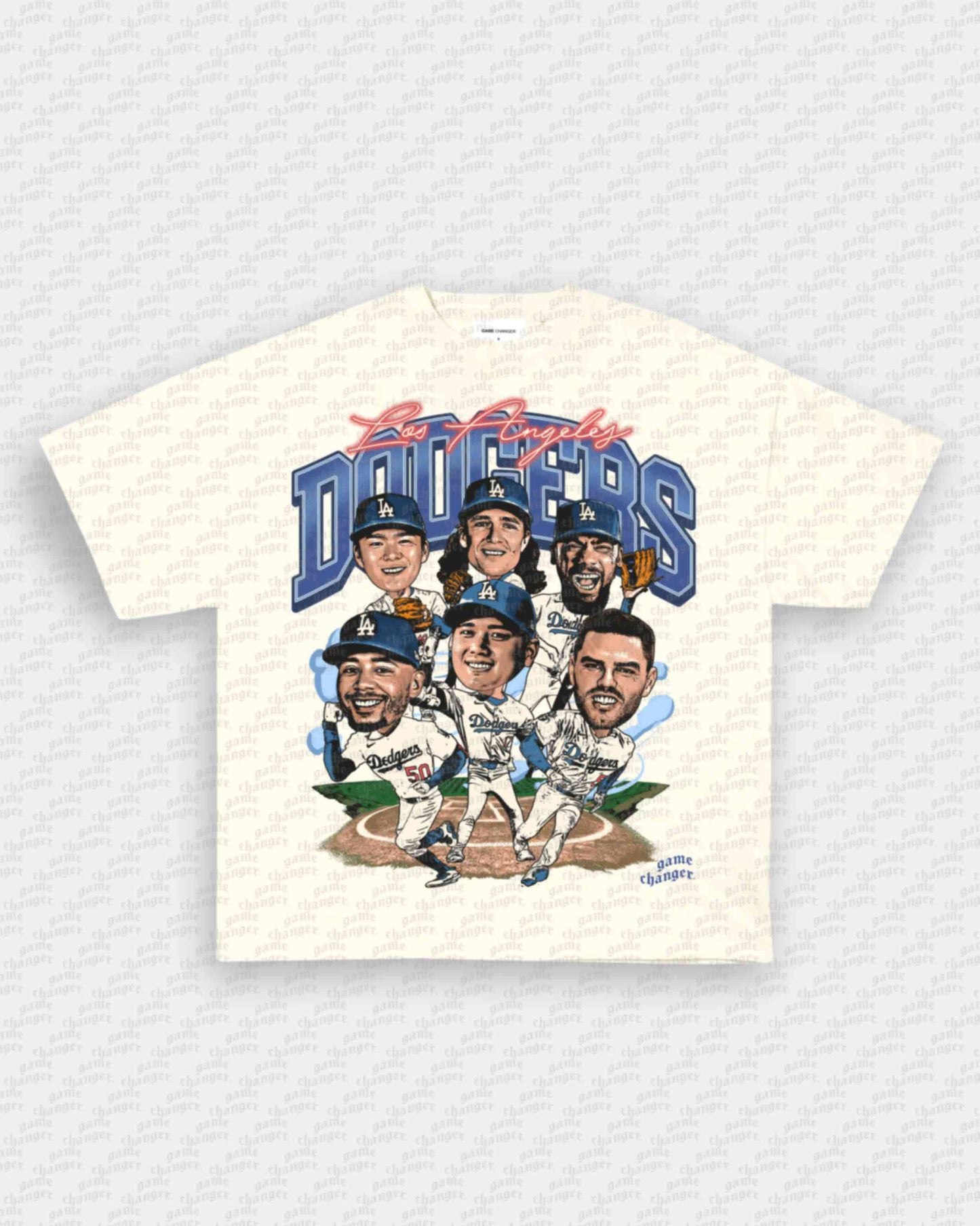 2025 BIG HEAD DODGERS TEE Style001