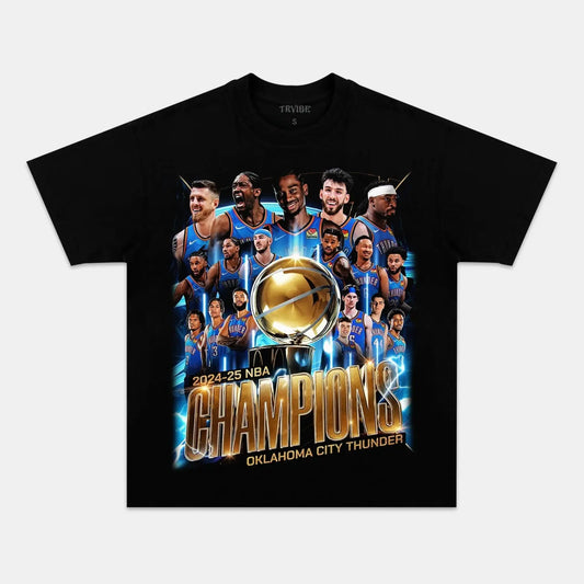 2025 OKLAHOMA CITY THUNDER TEE Style002