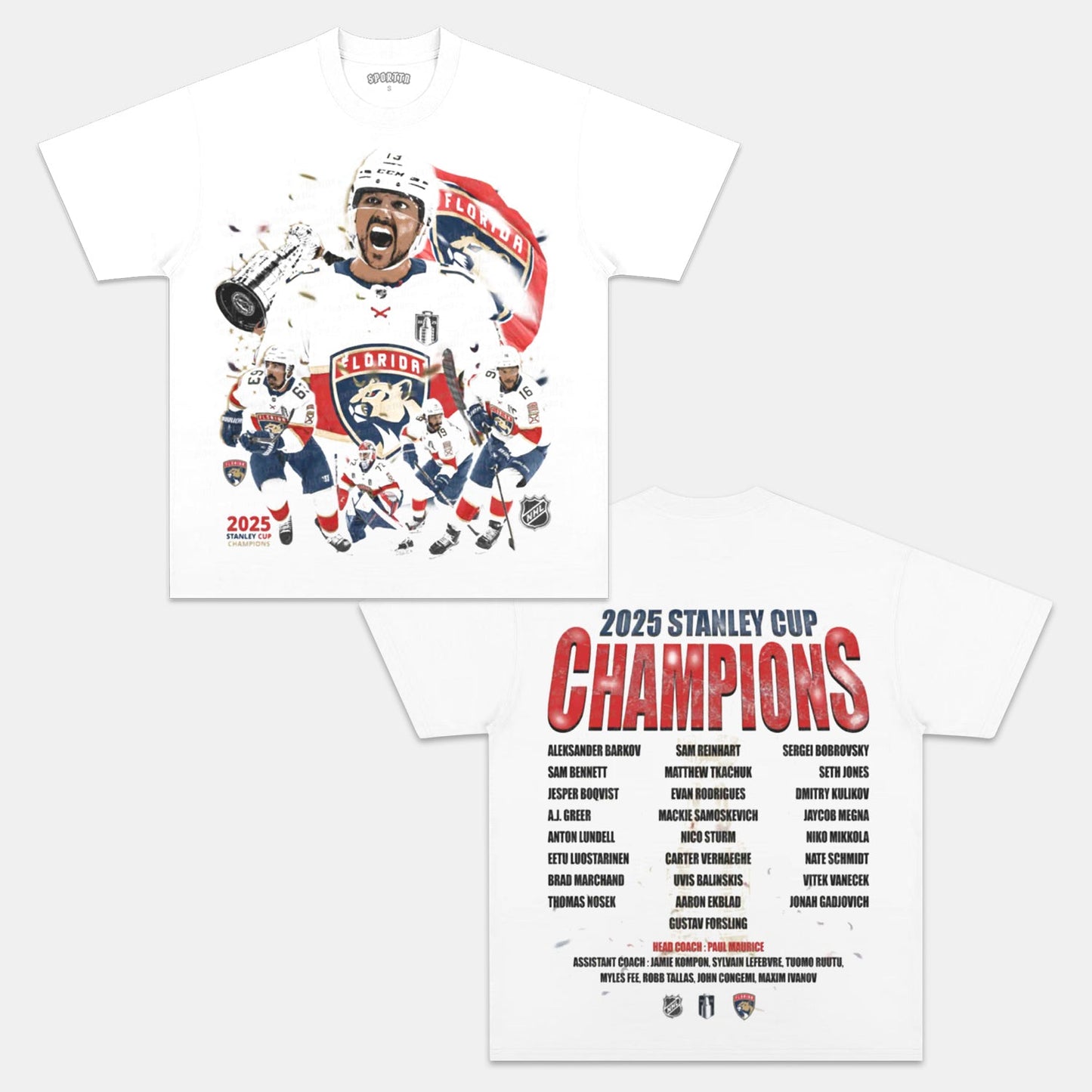 2025 STANLEY CUP CHAMPS TEE 6.19