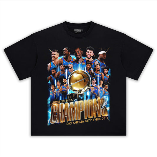 2025 OKLAHOMA CITY THUNDER V4 TEE Style002
