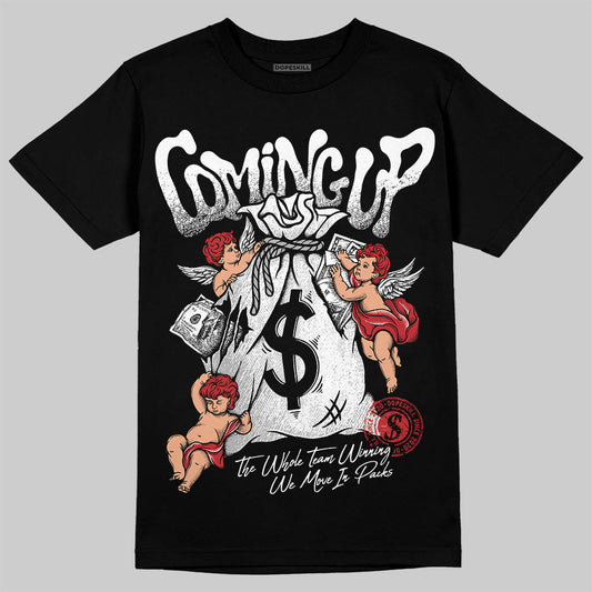 Bred Velvet 11s DopeSkill T-Shirt Money Bag Coming Up Graphic