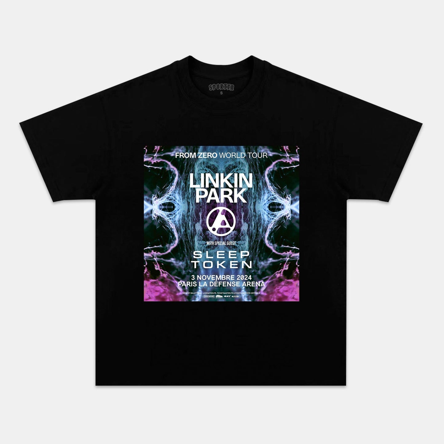 LINKIN PARK & FROM ZERO WORLD TOUR TEE Style002