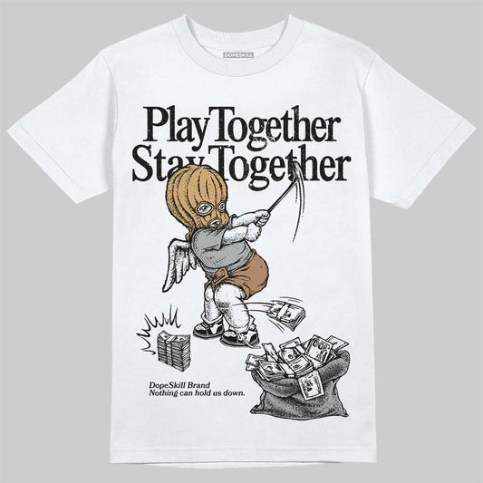 1906R ‚ÄòWhite Gold‚Äô DopeSkill T-Shirt Play together, Stay together Graphic