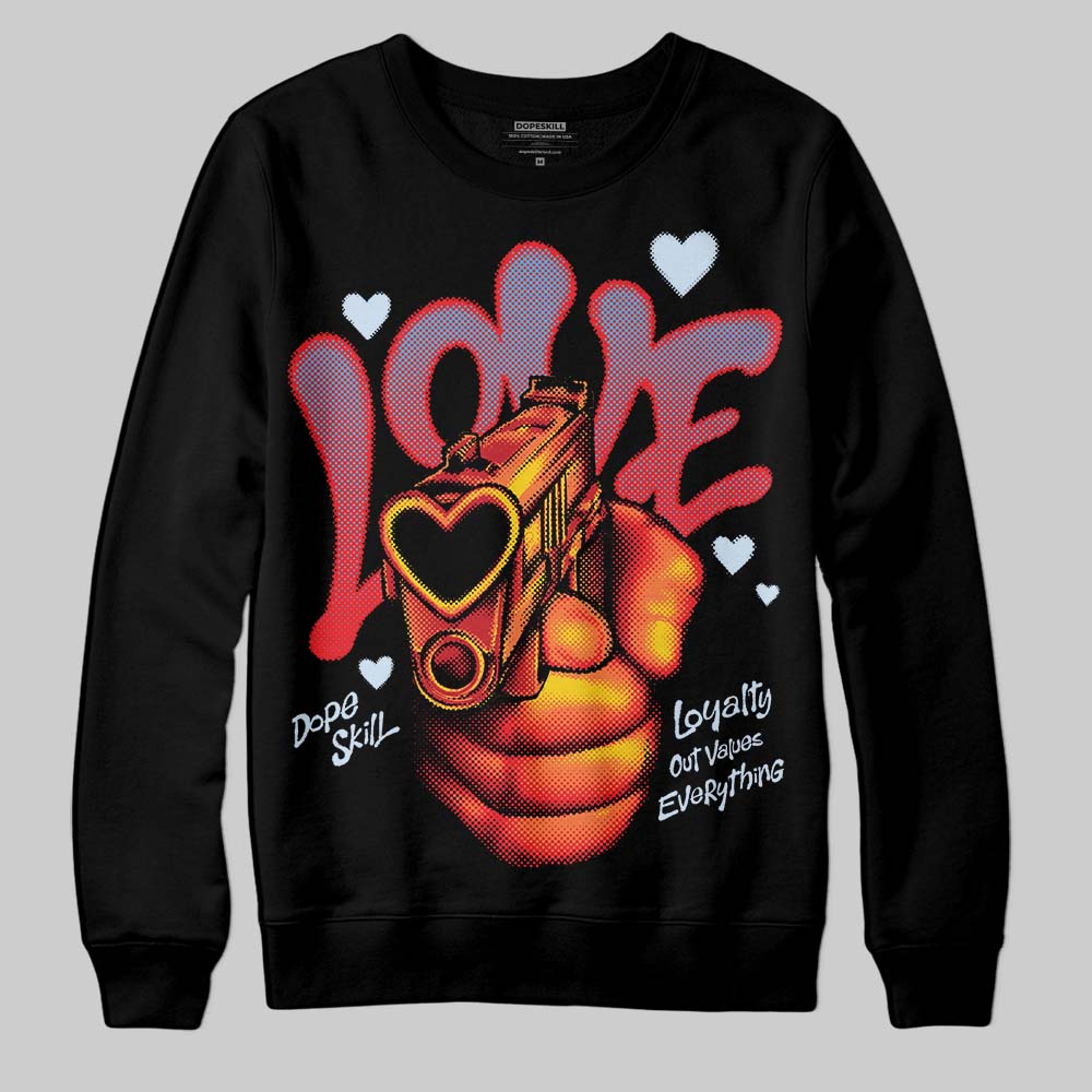Cherry 11s DopeSkill Sweatshirt Love Shot Graphic