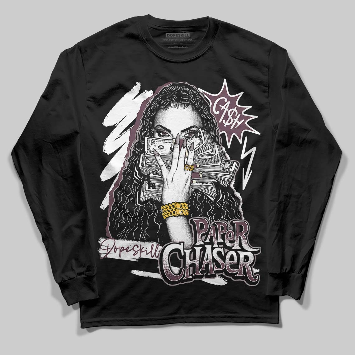 A Ma Maniere x "Violet Ore" 5s DopeSkill Long Sleeve T-Shirt NPC Graphic