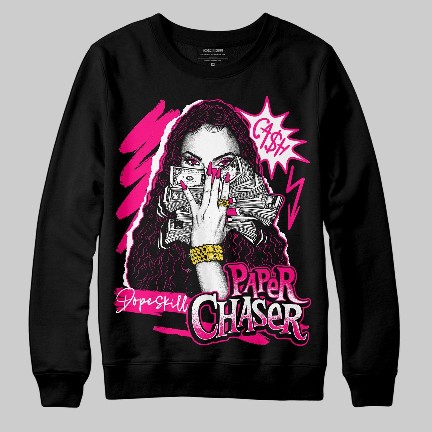 Fierce Pink 1s DopeSkill Sweatshirt NPC Graphic