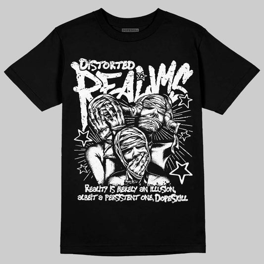 Dunk Panda White Black DopeSkill T-Shirt Distorted Realms Graphic