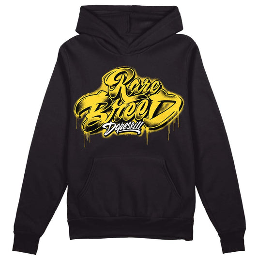 Black Tour Yellow AJ 4 Thunder DopeSkill Hoodie Sweatshirt Rare Breed Type Graphic