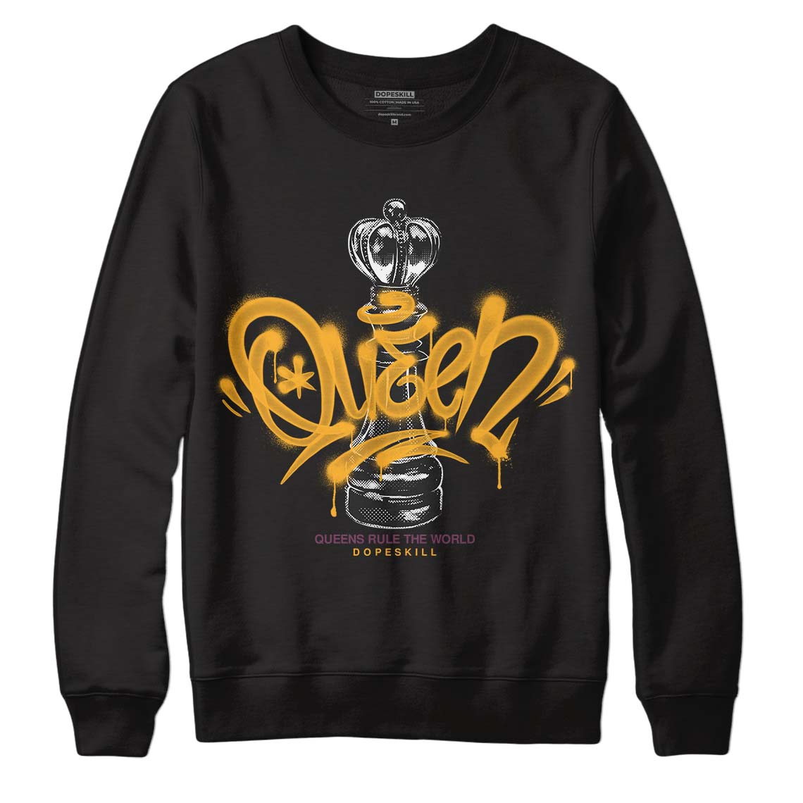 Brotherhood 1s High OG DopeSkill Sweatshirt Queen Chess Graphic
