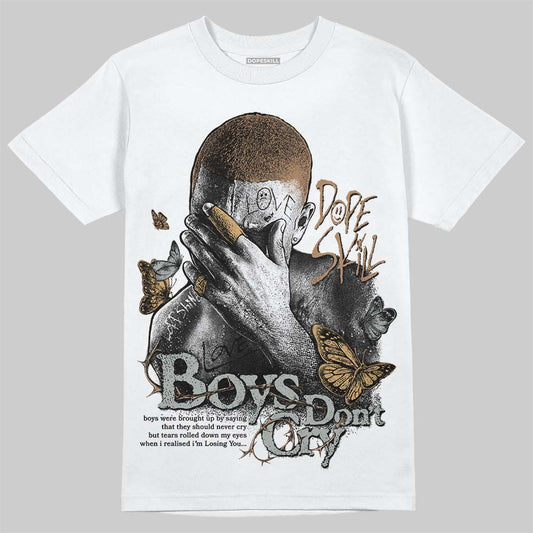 1906R ‚ÄòWhite Gold‚Äô DopeSkill T-Shirt Boys Don't Cry Graphic