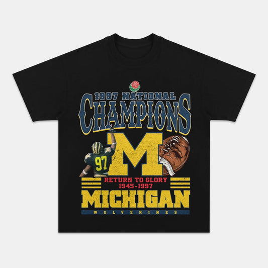 1997-MICHIGAN-WOLVERINES-NATIONAL-CHAMPIONS-TEE Style001