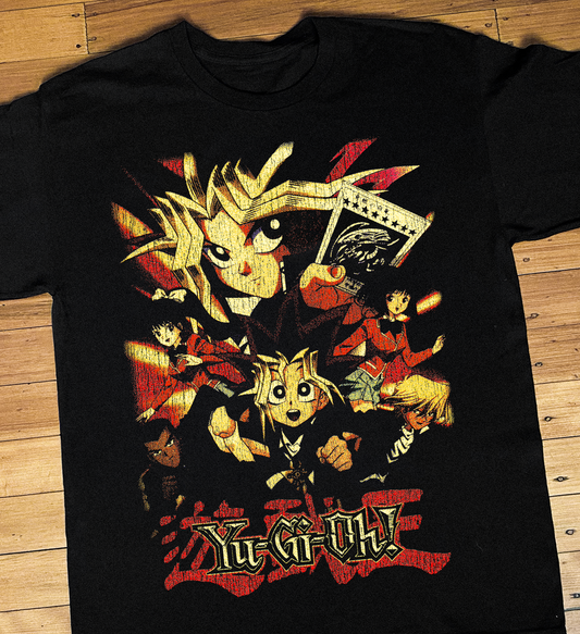 '00 YU-GI-OH! BLACK T-SHIRT