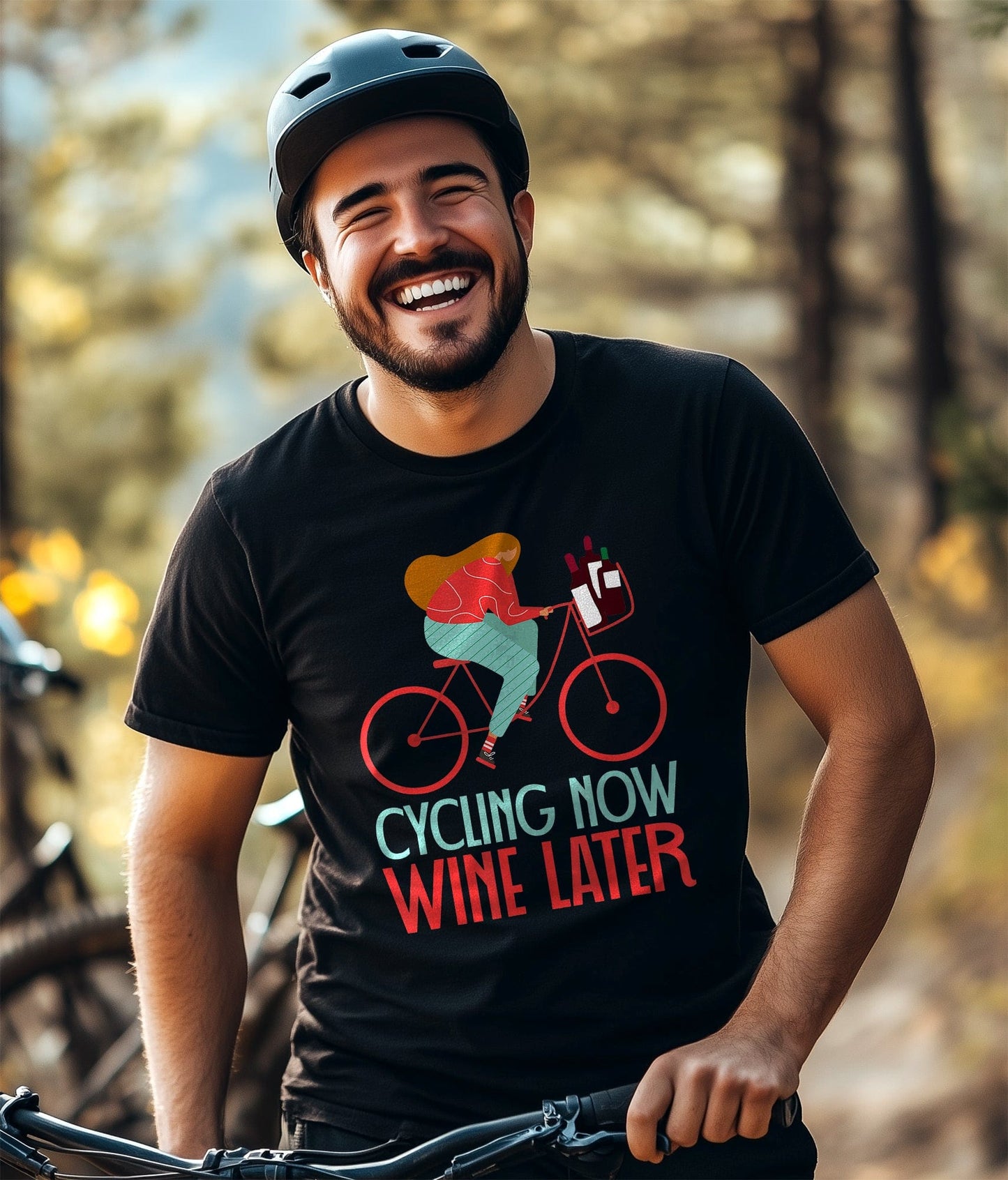 Cycling (194) T-shirt - Funny and
