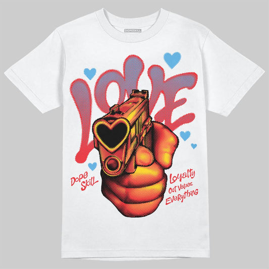 Cherry 11s DopeSkill T-Shirt Love Shot Graphic